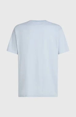 HommesT-shirt Chest Print| Bleu