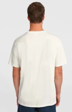 HommesT-shirt Chest Print| Blanc