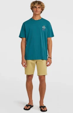 HommesT-shirt Chest Print| Vert