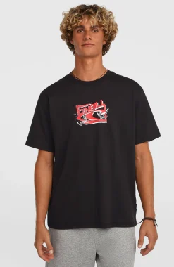 HommesT-shirt Essentials 90s Logo| Noire
