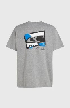 HommesT-shirt Essentials 90s Graphic| Gris