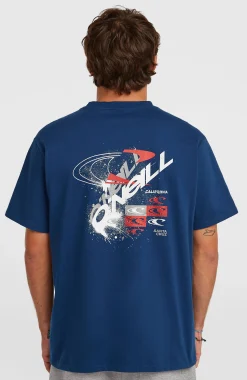 HommesT-shirt Essentials 90s Graphic| Bleu