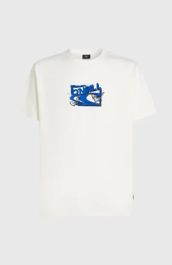 HommesT-shirt Essentials 90s Logo| Blanc
