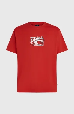 HommesT-shirt Essentials 90s Logo| Rouge
