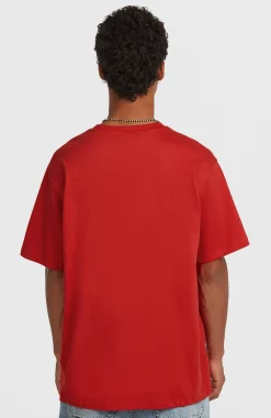 HommesT-shirt Essentials 90s Logo| Rouge