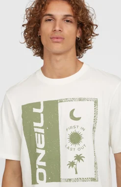HommesT-shirt Front Print| Blanc