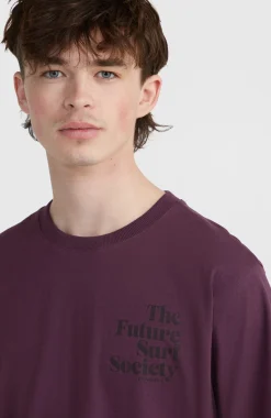 HommesT-shirt Future Surf Society| Violet