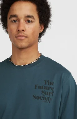 HommesT-shirt Future Surf Society| Bleu