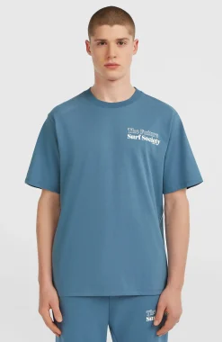 HommesT-shirt Future Surf Society| Bleu
