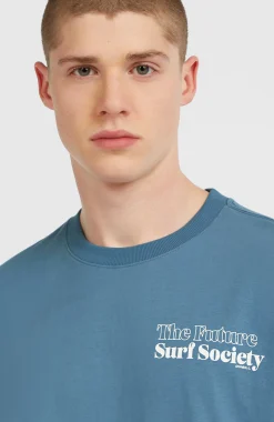 HommesT-shirt Future Surf Society| Bleu