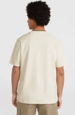 HommesT-shirt Ikat Stripe| Beige