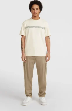 HommesT-shirt Ikat Stripe| Beige