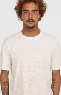 HommesT-shirt Jack O'Neill Muir| Blanc