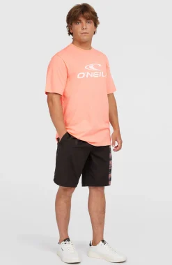 HommesT-shirt Logo| Rose