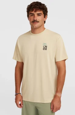 HommesT-shirt O'Neill Hybrid Polygiene Graphic| Beige