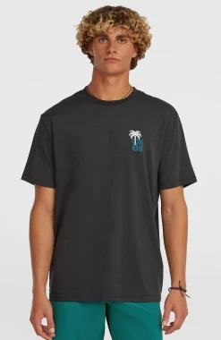HommesT-shirt O'Neill Hybrid Polygiene Graphic| Noire