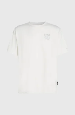 HommesT-shirt O'Neill Hybrid UPF 50+ Polygiene Back-Print| Blanc