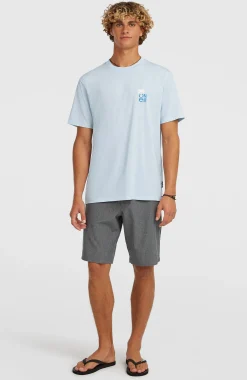 HommesT-shirt O'Neill Hybrid Polygiene Graphic| Bleu