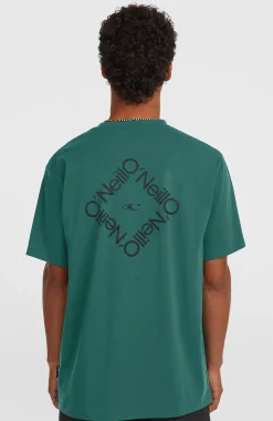 HommesT-shirt O'Neill Hybrid Polygiene Back-Print| Vert