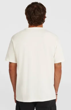 HommesT-shirt O'Neill Logo Stripe| Blanc
