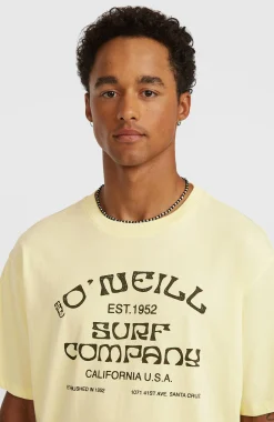 HommesT-shirt O'Neill Muir| Jaune