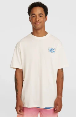 HommesT-shirt O'Neill Photo Back Print| Blanc