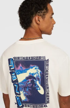 HommesT-shirt O'Neill Photo Back Print| Blanc