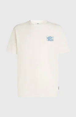 HommesT-shirt O'Neill Photo Back Print| Blanc