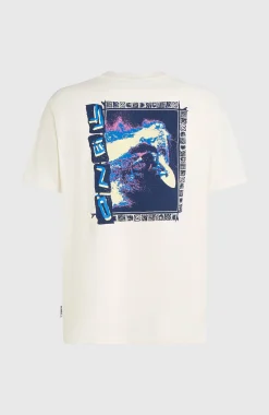 HommesT-shirt O'Neill Photo Back Print| Blanc