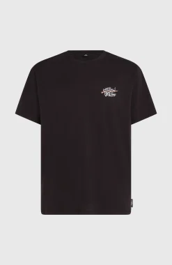 HommesT-shirt O'Neill Retro Back-Print| Noire
