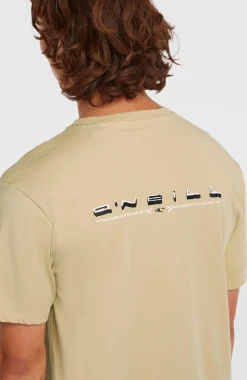 HommesT-shirt O'Neill Retro Back-Print| Beige