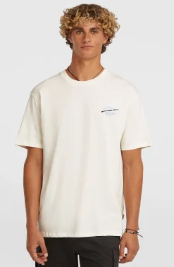 HommesT-shirt O'Neill Retro Back-Print| Blanc