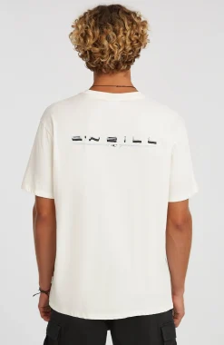HommesT-shirt O'Neill Retro Back-Print| Blanc