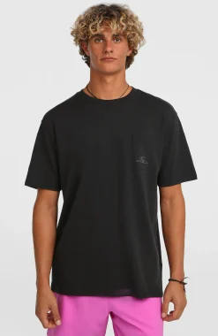 HommesT-shirt O'Neill Slub Chest Pocket| Noire