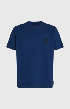 HommesT-shirt O'Neill Slub Back-Print| Bleu