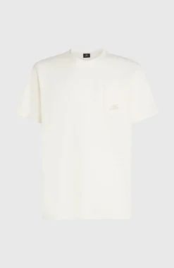 HommesT-shirt O'Neill Slub Chest Pocket| Blanc