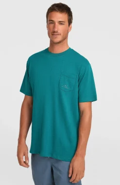 HommesT-shirt O'Neill Slub Chest Pocket| Vert