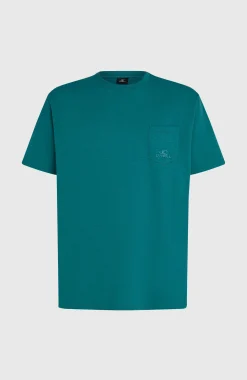 HommesT-shirt O'Neill Slub Chest Pocket| Vert