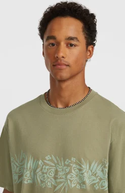 HommesT-shirt O'Neill Uni Flower| Vert