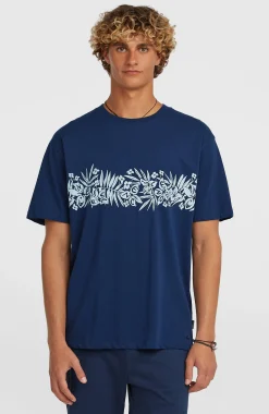 HommesT-shirt O'Neill Uni Flower| Bleu