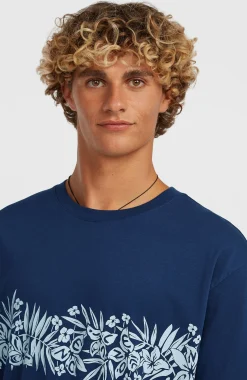 HommesT-shirt O'Neill Uni Flower| Bleu
