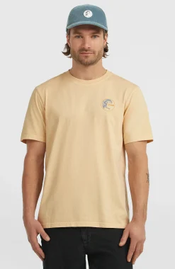HommesT-shirt O'Riginals Retro Back-Print| Beige