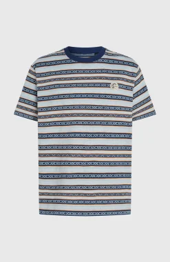 HommesT-shirt O'Riginals Stripe| Bleu