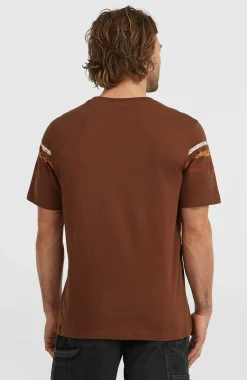 HommesT-shirt O'Riginals Stripe| Brun