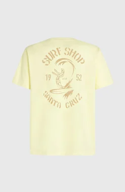 HommesT-shirt O'Riginals Surf Shop| Jaune