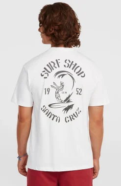 HommesT-shirt O'Riginals Surf Shop| Blanc