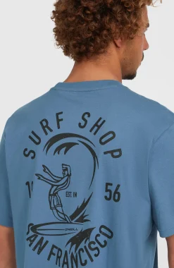 HommesT-shirt O'Riginals Surf Shop| Bleu
