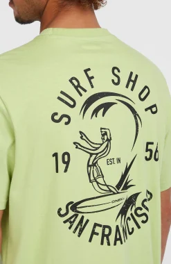 HommesT-shirt O'Riginals Surf Shop| Vert