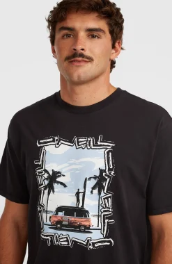HommesT-shirt Photo Front-Print| Noire