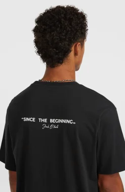 HommesT-shirt Polygiene Cotton Graphic| Noire